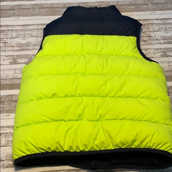 Gymboree Boys Neon Puffer Vest - Picture 2 of 3